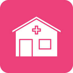 Pharmacy Line Color Icon