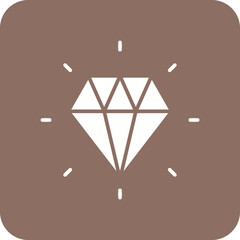 Diamond Line Color Icon