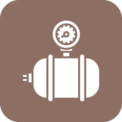 Expansion Tank Line Icon