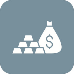Wealth Line Icon