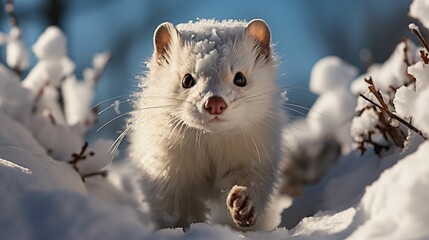 Real is Radical - Winter's White Scout - weasel