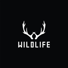 wildlife animals logo design vector
