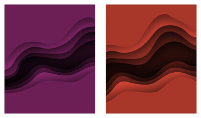 layered shadow background for product branding