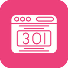 301 Redirect Line Icon