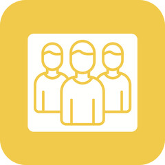 Lookalike Audiences Line Icon