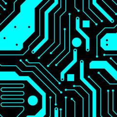 Electronics board. Circuit board electronic hi tech pattern.