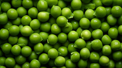 green peas close up fresh vegetable background photography