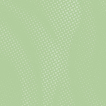 Abstract green background with halftone dots pattern. 