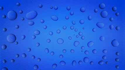 Blue Pixels Background - 675437540