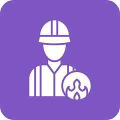Fireman Line Color Icon