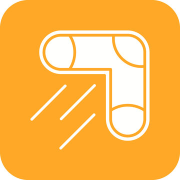 recommend clip art: Boomerang Line Icon