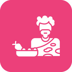 Gatherer Male Line Icon