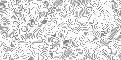  topographic line map with curvy wave isolines vector Map in Contour vine map with curvy wave isolines vector Topographic Map in Conto