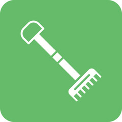 Rake Line Color Icon