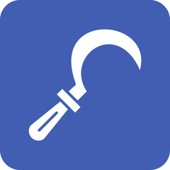 Sickle Line Color Icon