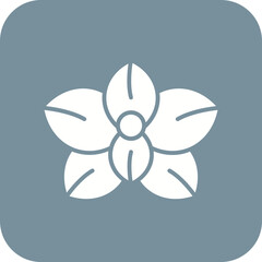 Orchid Line Icon