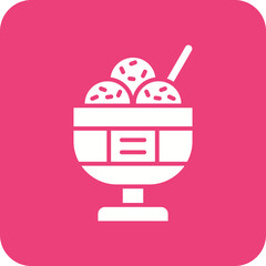 Icecream Line Color Icon