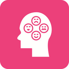 Emotions Line Color Icon