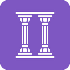 Pillar Line Color Icon
