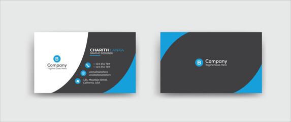 Creative Corporate Business Card Design Template
