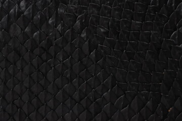 arrière-plan rempli d'écailles noires faisant penser à une peau de reptile ou de dragon - fait main - luxe  