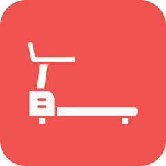 Treadmill Line Color Icon