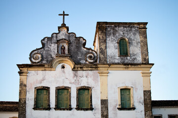 Igreja do século XVI localizado no munícipio de São Cristóvão,  Sergipe, brazil.  - obrazy, fototapety, plakaty