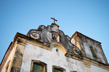 Igreja do século XVI localizado no munícipio de São Cristóvão,  Sergipe, brazil.  - obrazy, fototapety, plakaty