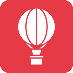 Balloon Line Color Icon