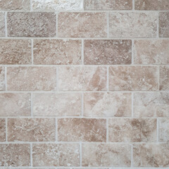 Naklejka premium Modern stone brick wall background. stone texture.