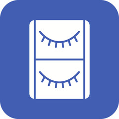 Eyelash Line Color Icon