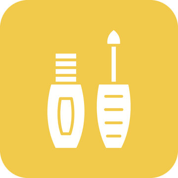 recommend clip art: Eyeliner Line Color Icon