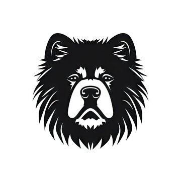 recommend clip art: Chow Chow Icon, Small Dog Black Silhouette, Puppy Pictogram, Pet Outline, Chihuahua Symbol Isolated