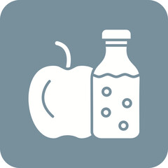Healthy Food Line Color Icon