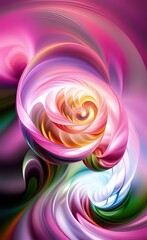 Abstract multicolored fantasy background