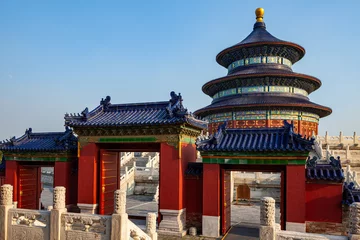 Foto auf Acrylglas The Temple of Heaven in Bejing China © hecke71