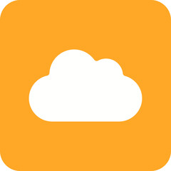 Cloud Line Color Icon