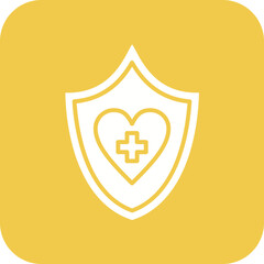 Health Line Color Icon