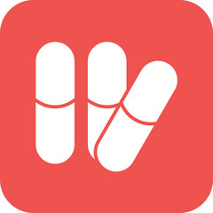 Capsule Line Color Icon