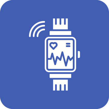 Samrt Band Line Color Icon