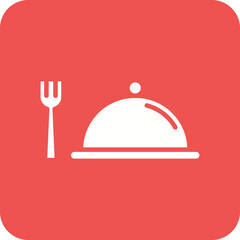 Catering Line Color Icon