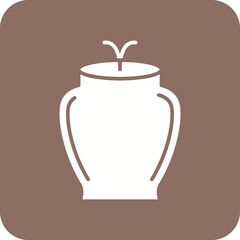 Vase Line Color Icon