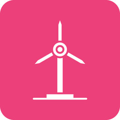 Windmill Line Color Icon