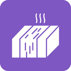 Industry Molten Line Color Icon