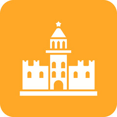 Kremlin Line Color Icon