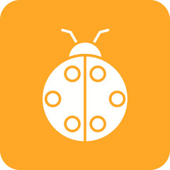 Ladybug Line Color Icon