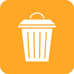 Garbage Cleaning Line Color Icon