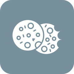 Cookies Line Color Icon