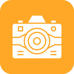 Camera Line Color Icon