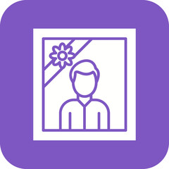 Photo Line Color Icon